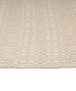 Miss Amara All Rugs Saskia Beige And Ivory Indoor Outdoor PET Runner Rug