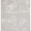 Miss Amara Satine Grey And Ivory Distressed Floral Tribal Rug All Rugs