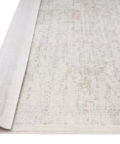 Miss Amara Seda Cream Ivory And Grey Traditional Floral Rug All Rugs