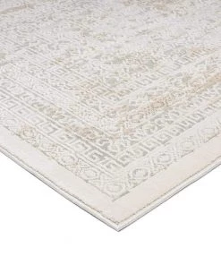 Miss Amara Seda Cream Ivory And Grey Traditional Floral Rug All Rugs