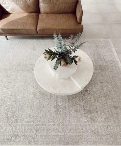 Miss Amara Seda Cream Ivory And Grey Traditional Floral Rug All Rugs