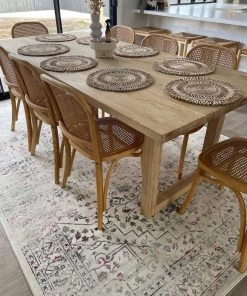 Miss Amara All Rugs Selita Purple And Grey Distressed Transitional Rug