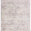 Miss Amara Selma Brown Grey And Ivory Distressed Tribal Rug