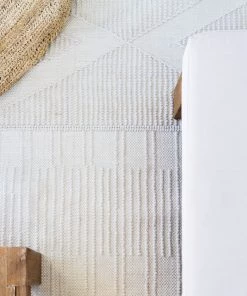 Miss Amara Shaka Ivory Tribal Flatweave Rug All Rugs