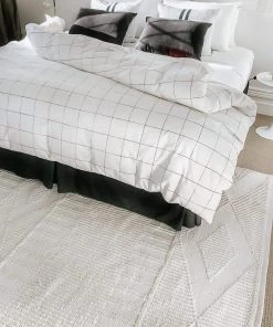 Miss Amara Shaka Ivory Tribal Flatweave Rug All Rugs