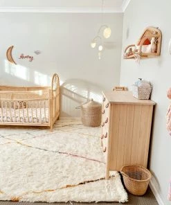 Miss Amara All Rugs Sherry Pastel Multi-Colour Abstract Tribal Shag Rug