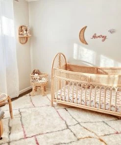 Miss Amara All Rugs Sherry Pastel Multi-Colour Abstract Tribal Shag Rug