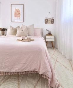 Miss Amara Shona Ivory And Peach Tribal PET Rug All Rugs