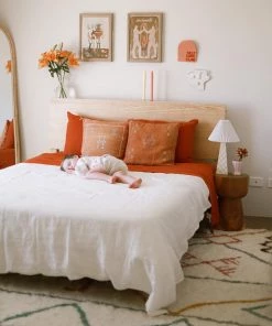 Miss Amara Sibella Pastel Multi-Colour Diamond Tribal Shag Rug