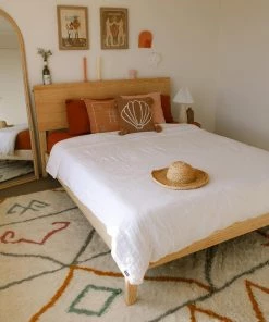 Miss Amara Sibella Pastel Multi-Colour Diamond Tribal Shag Rug