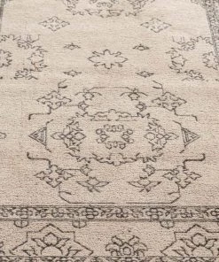 Miss Amara All Rugs Sienna Beige And Black Scandi Print Runner Rug