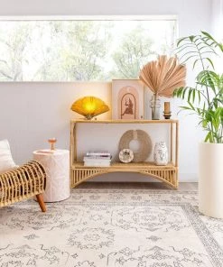 Miss Amara Sienna Beige And Black Scandi Pattern Rug All Rugs