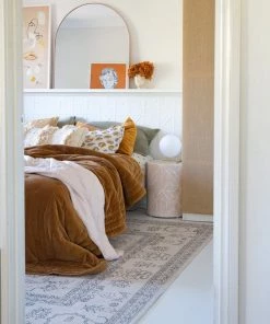 Miss Amara Sienna Beige And Black Scandi Pattern Rug All Rugs