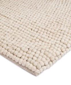 Miss Amara Simone Cream And Ivory Marble Looped Rug All Rugs