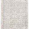 Miss Amara All Rugs Simran Cream Brown And Silver Traditional Floral Rug