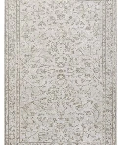 Miss Amara All Rugs Sonia Beige And Grey Floral Pattern Rug