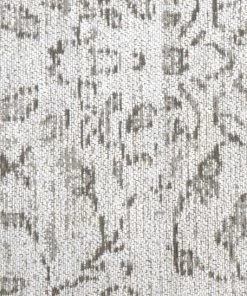 Miss Amara Sonia Beige And Grey Floral Pattern Runner Rug