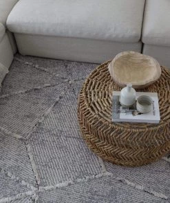 Miss Amara (AU) All Rugs Soraya Grey Abstract Textured Rug