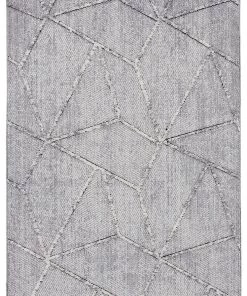 Miss Amara (AU) All Rugs Soraya Grey Abstract Textured Rug