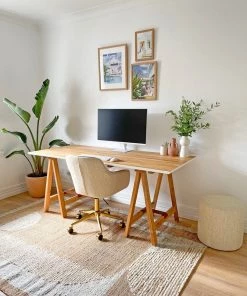 Miss Amara Soto Brown Cream And Grey Modern Jute Rug