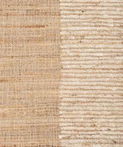 Miss Amara Soto Brown Cream And Grey Modern Jute Rug