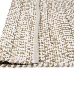 Miss Amara All Rugs Stella Cream And Brown Diamond Jute Rug
