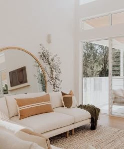 Miss Amara All Rugs Stella Cream And Brown Diamond Jute Rug