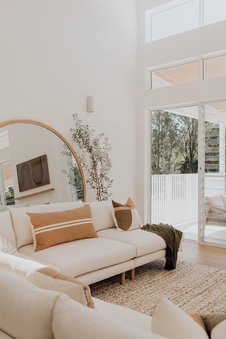 Miss Amara All Rugs Stella Cream And Brown Diamond Jute Rug