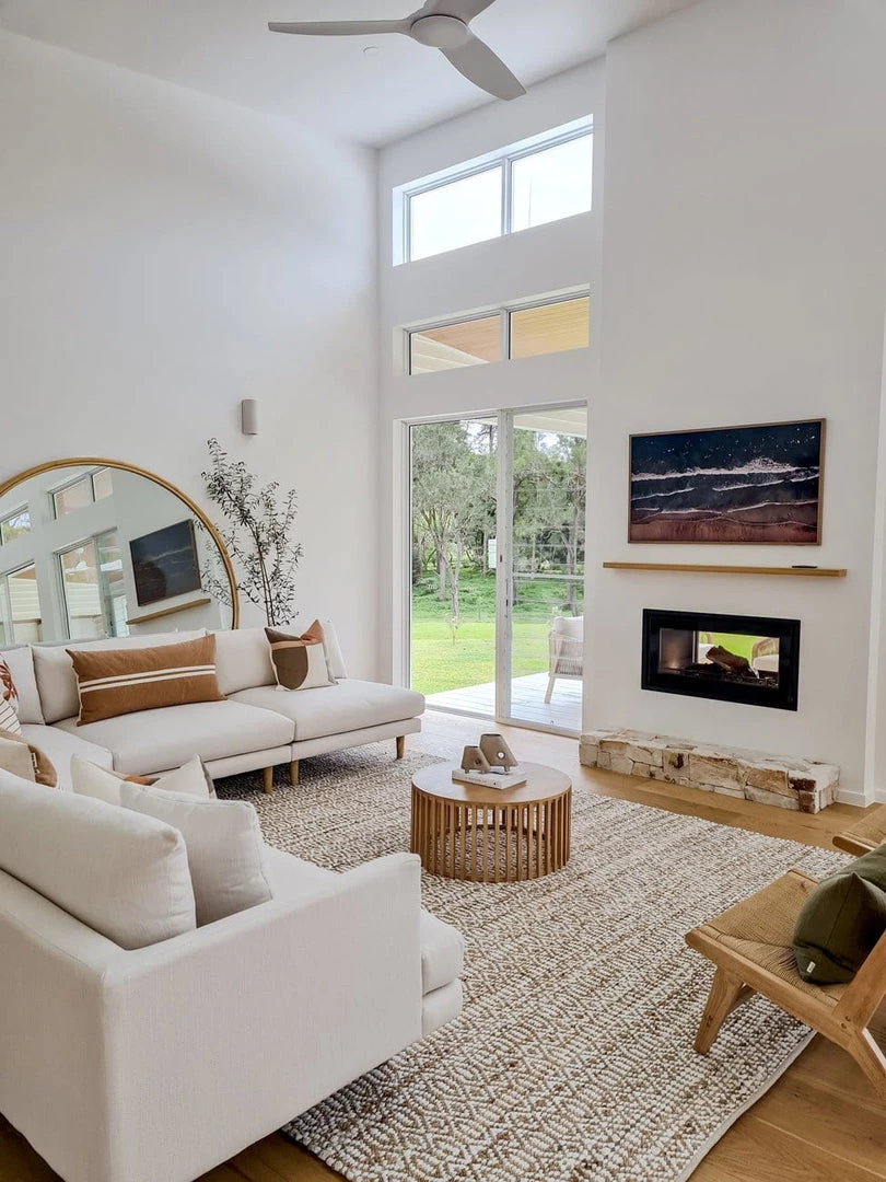 Miss Amara All Rugs Stella Cream And Brown Diamond Jute Rug