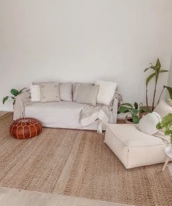 Miss Amara Stevie Tribal Natural Jute Rug