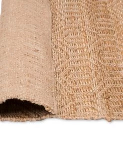 Miss Amara Stevie Tribal Natural Jute Runner Rug