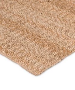 Miss Amara Stevie Tribal Natural Jute Runner Rug
