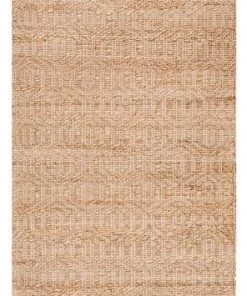 Miss Amara Stevie Tribal Natural Jute Runner Rug