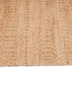 Miss Amara Stevie Tribal Natural Jute Runner Rug