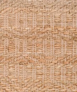 Miss Amara Stevie Tribal Natural Jute Runner Rug