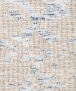 Miss Amara Sylvie Blue And Ivory Floral Transitional Runner Rug All Rugs
