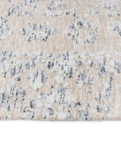 Miss Amara Sylvie Blue And Ivory Floral Transitional Rug