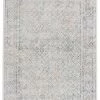 Miss Amara Tallulah Cream Grey And Blue Traditional Floral Rug All Rugs