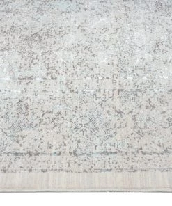 Miss Amara Tallulah Cream Grey And Blue Traditional Floral Rug All Rugs