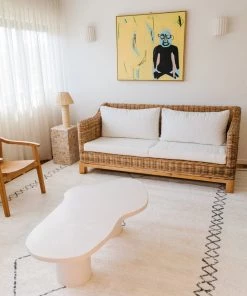 Miss Amara All Rugs Tamira Grey And Ivory Diamond Tribal Rug