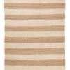 Miss Amara All Rugs Tamsyn Natural And Bleached Striped Jute Rug