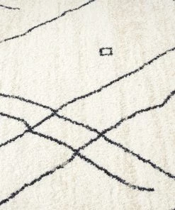 Miss Amara Taryn Grey And Ivory Abstract Tribal Rug