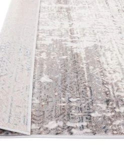 Miss Amara Tatara Grey Brown And Blue Distressed Tribal Runner Rug All Rugs