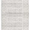 Miss Amara Tatiana Ivory And Grey Textured Tribal Rug