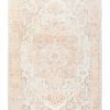Miss Amara Theodora Orange And Beige Distressed Washable Rug All Rugs