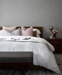 Miss Amara Tierra Stone Grey Braided Shag Flatweave Rug