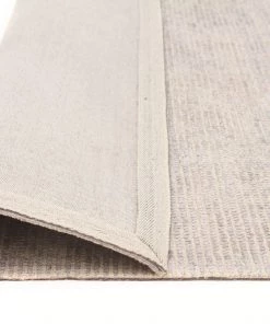 Miss Amara Tilos Natural Stone Hand Loomed Cotton Rug