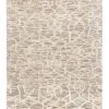 Miss Amara All Rugs Tori Cream Brown And Ivory Textured Tribal Runner Rug