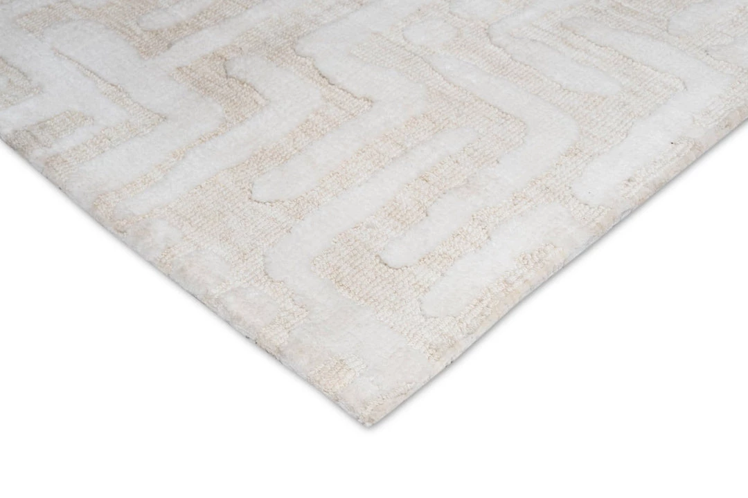 Miss Amara Trissa Beige And Ivory Abstract Tribal Rug All Rugs