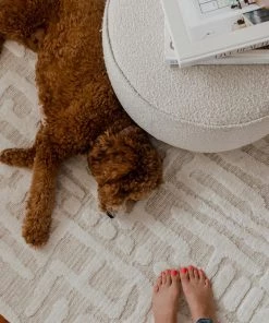 Miss Amara Trissa Beige And Ivory Abstract Tribal Rug All Rugs